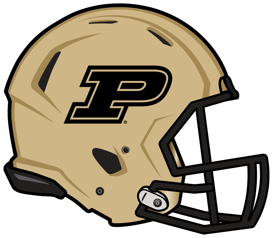 Purdue Boilermakers 2018-Pres Helmet Logo v2 diy iron on heat transfer